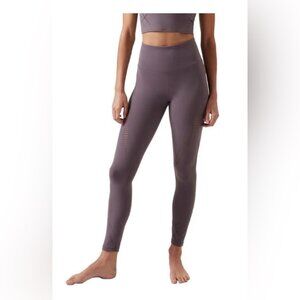 Athleta Elation Ultra High Rise Legging- Dusty Purple- 7/8- Small
